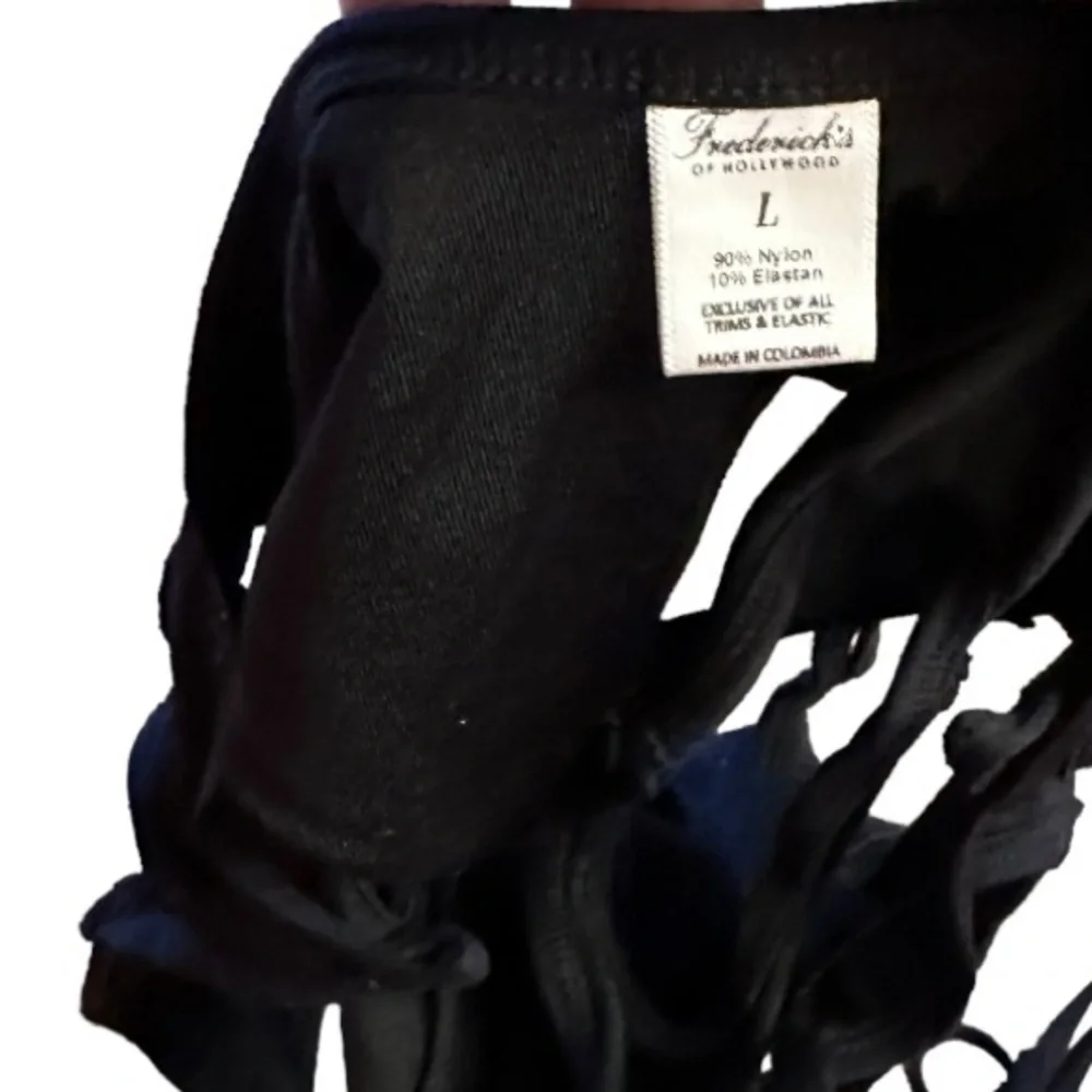 Frederick's of Hollywood Black One Piece Bathing Suit - Picture 7 of 7